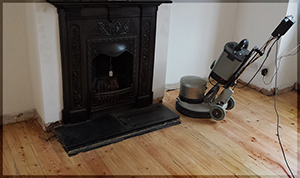 Floor buffing and recoating